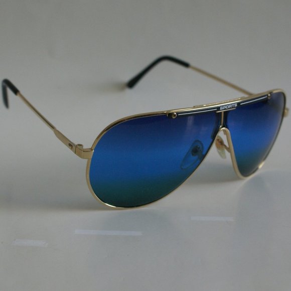 NWOT TruVintage Classic Sports Aviator w/ocean lens tint (multi-tint) Sunglasses - Picture 3 of 5